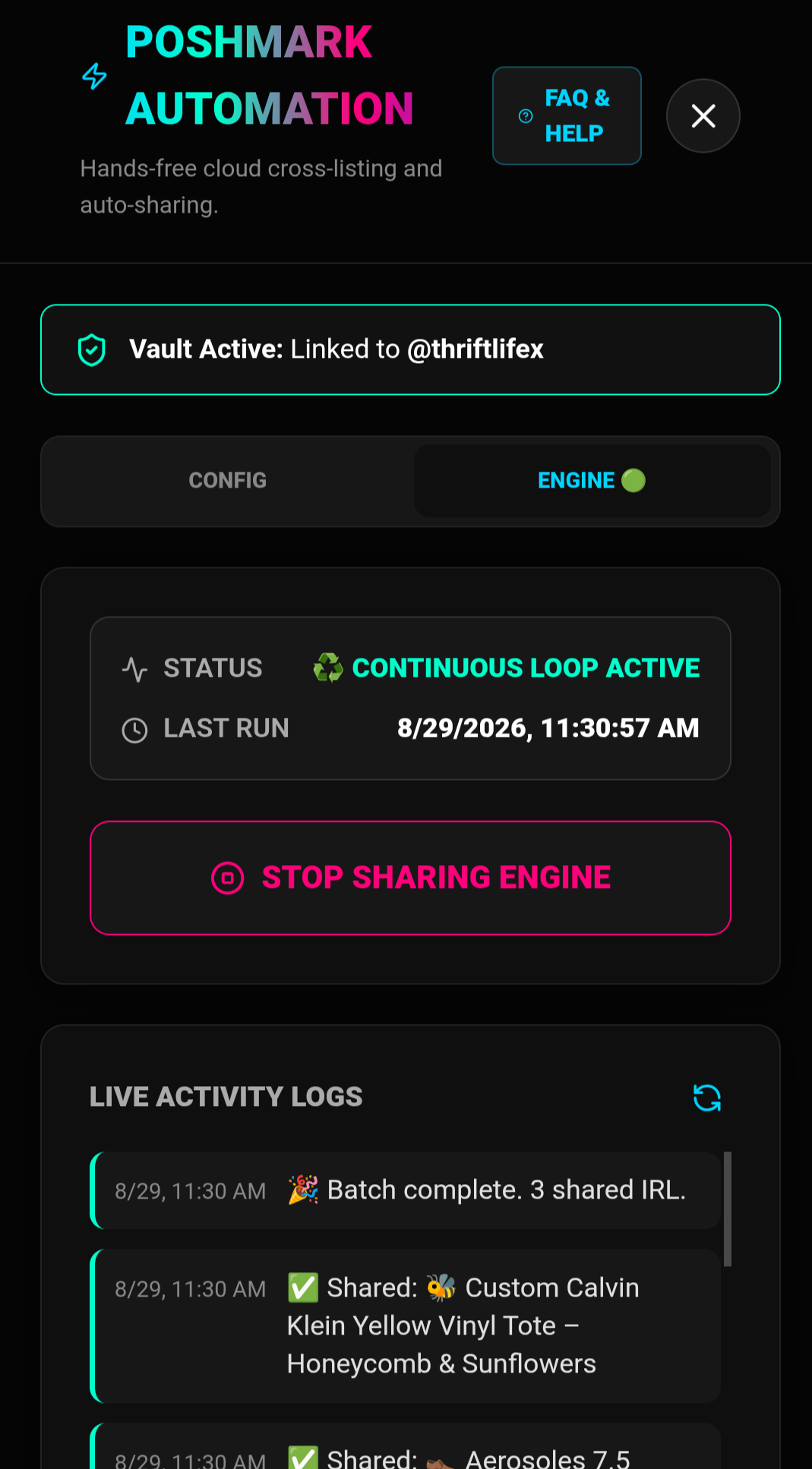 XPAI Live Automation Engine preview